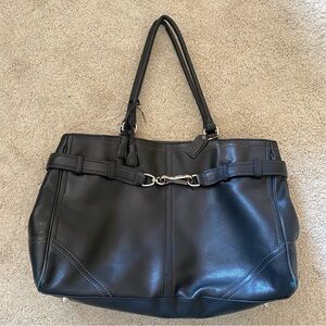 Coach Hampton Carry All Leather Tote Bag